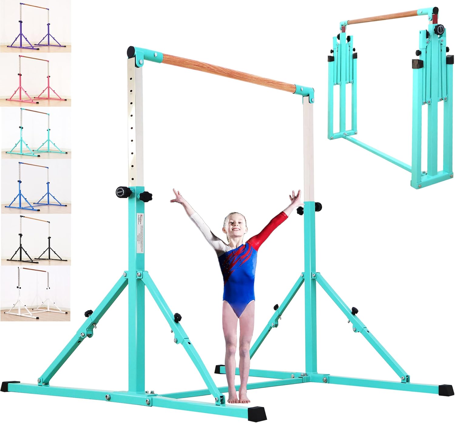 5FT Gymnastic Bar Set Gymnastics Kip Bar